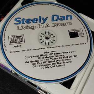 Steely Dan 2 CD Doing It Live Live in Riverport Amp St Louis 1993