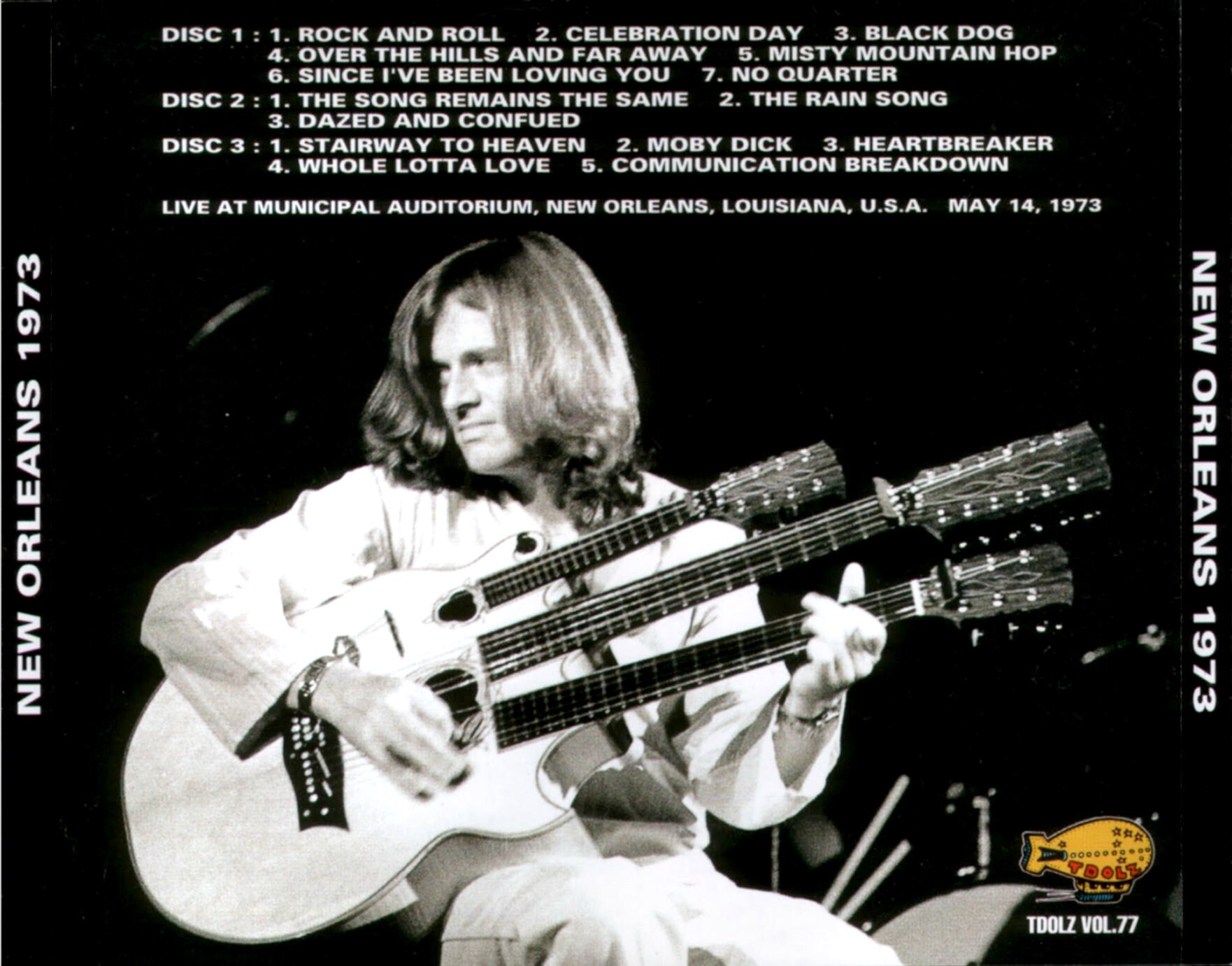 LED ZEPPELIN / NEW ORLEANS 1973 (3CD)