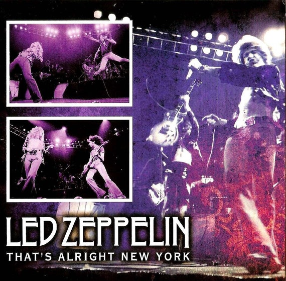 Led Zeppelin 3 CD Set That's Alright New York Live 1975 in MSG NYC Jimmy Page Robert Plant - Etsy Led Zeppelin 3 CD Set That's Alright New York Live 1975 in MSG NYC Jimmy Page Robert Plant - Etsy