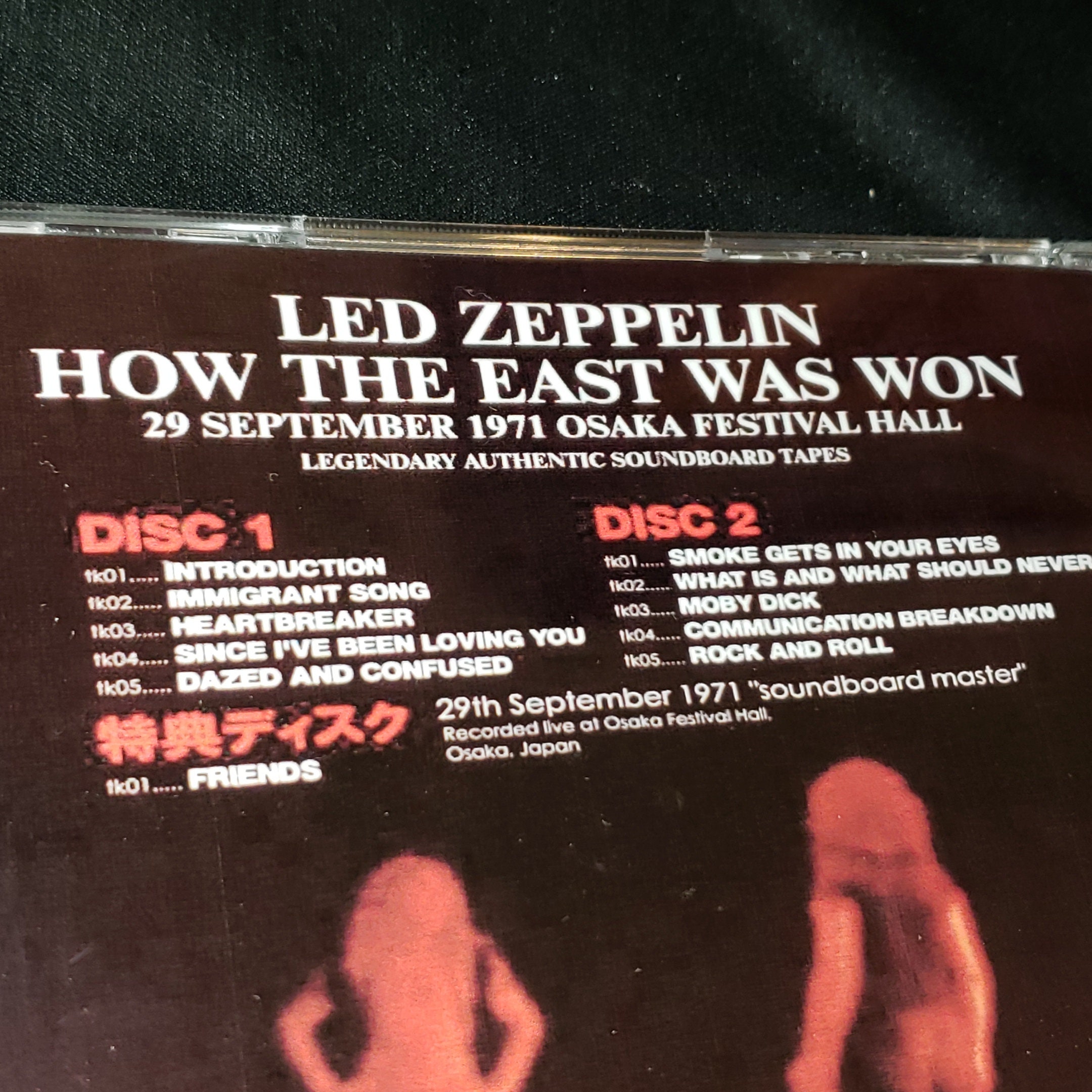 LED ZEPPELIN / LIVE IN JAPAN 1971