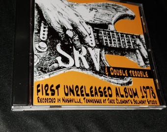 Stevie Ray Vaughan 1 CD Set Lost First Album Recorded in Nashville, TN 1978