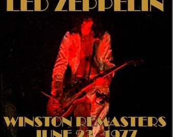 Led Zeppelin Live 3 CD Set Mike Millard Winston Remasters Inglewood 1977 Robert Plant Page