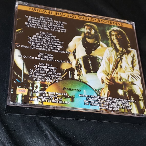 Led Zeppelin 4 CD Set Mike Millard Lost and Found Vol. 50