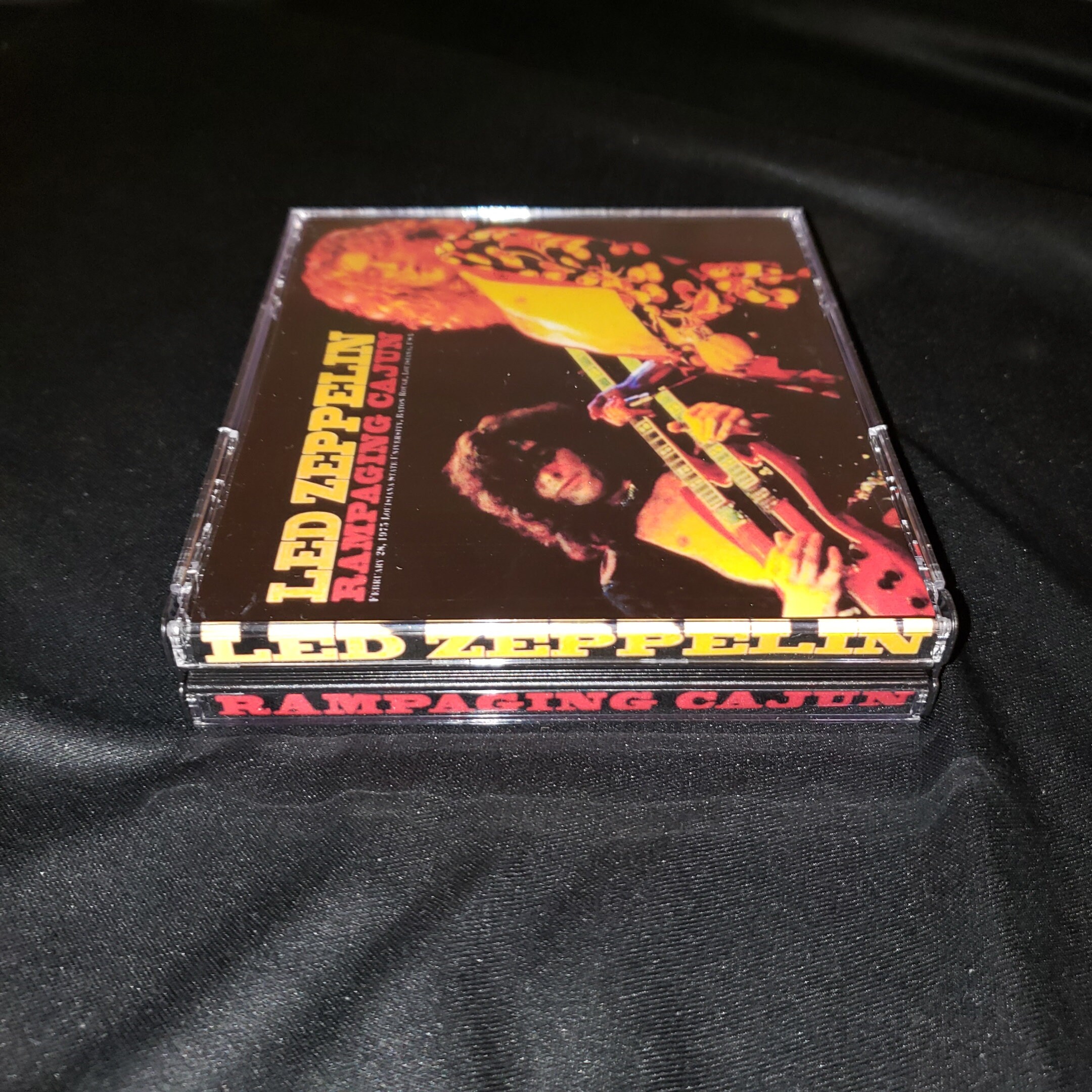Led Zeppelin 3 CD Set Rampaging Cajun Live Baton Rouge 1975 Led Zeppelin 3 CD Set Rampaging Cajun Live Baton Rouge 1975