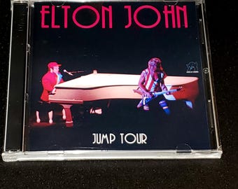 Elton John 2 CD Jump Tour Live 1982 in Saratoga Springs New York FM Soundboard