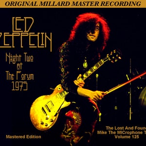 Led Zeppelin Live 3 CD Set Mike Millard LostFound 2nd Night Forum Inglewood 1975