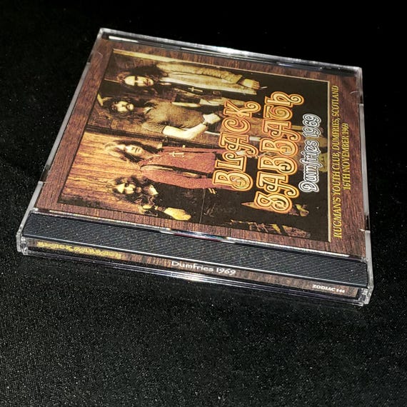 Black Sabbath Live 1 CD 1969 Dumfries Scotland Ozzy Osbourne Tony