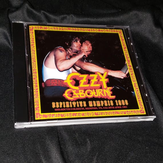 Ozzy Osbourne Live 1 CD 1982 Definitive Memphis Live in Memphis, TN with Brad Gillis FM