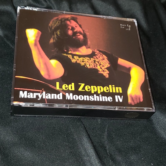 Led Zeppelin 3 CD Set Live 1977 in Landover Maryland Moonshine IV