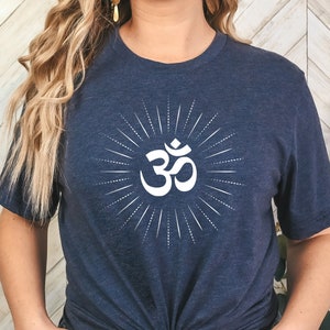 OM shirt, yoga shirt for woman, om tshirt, yoga symbol