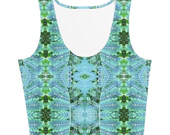 Festival Crop Top, psychedelic crop top