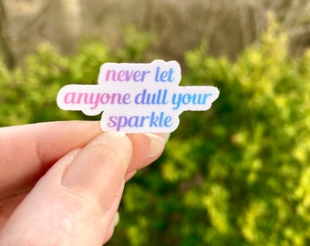 Tiny Sticker Aesthetic - Inspirational Phone Sticker - Tiny Sticker - Cute Sticker - Mini Sticker