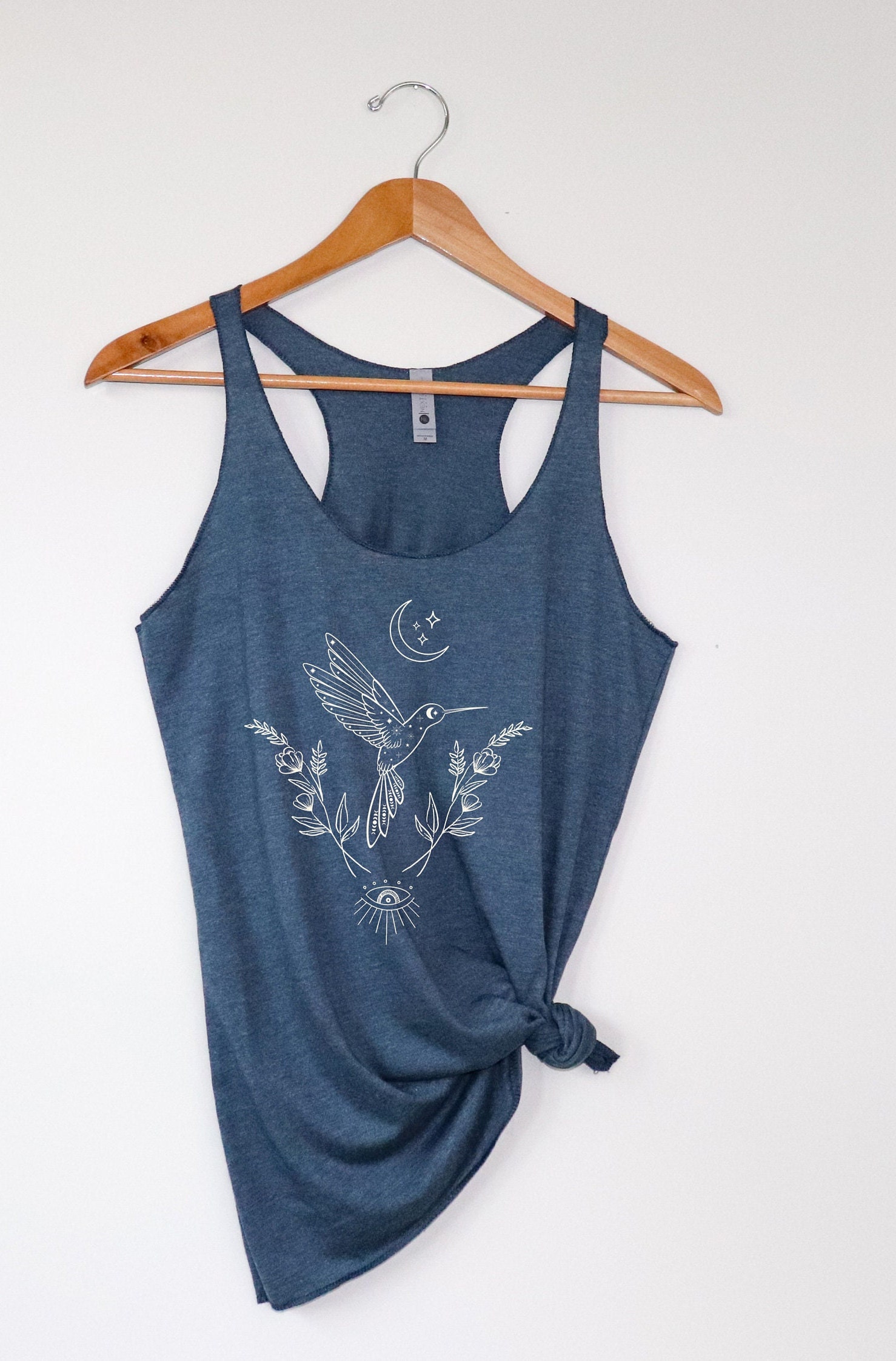 Hummingbird Tank Top, Hummingbird Top for Woman, Hummingbird Tank Top ...