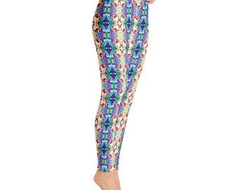 Festival Leggings, Psychedelic leggings, yoga leggings