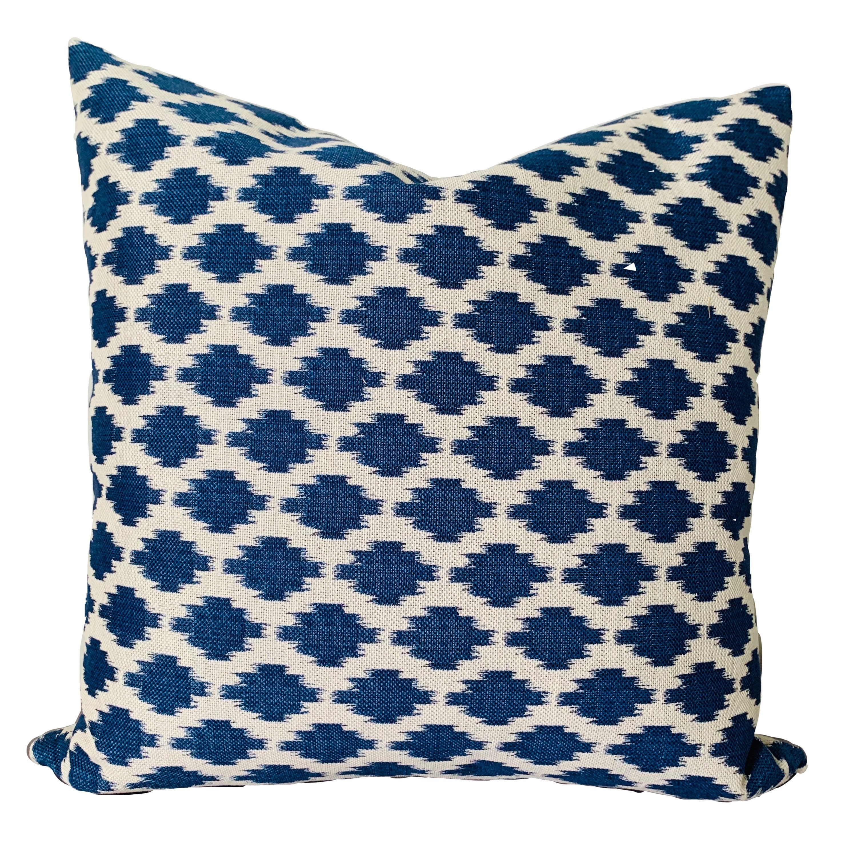 Cubierta de almohada para exteriorEs Indigo cojín de patio | Etsy