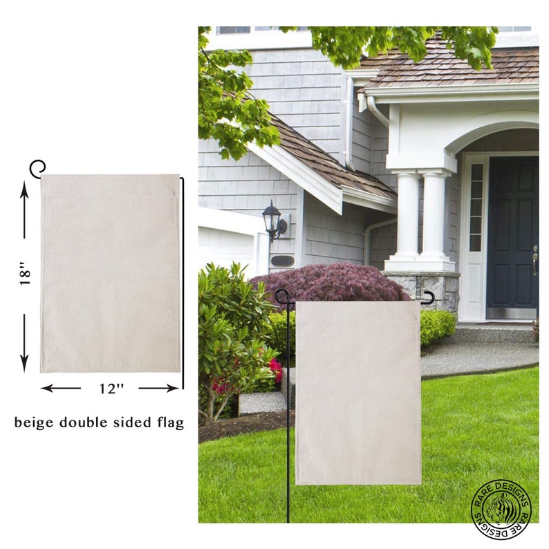 Double Sided Sublimation Blank Garden Flag