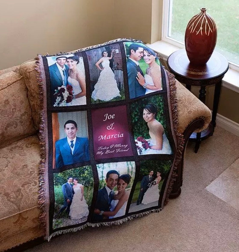 Blank sublimation 9 panel woven throw blanket Sublimation Etsy
