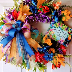 Floral grapevine wreath, Grapevine wreath, Party wreath