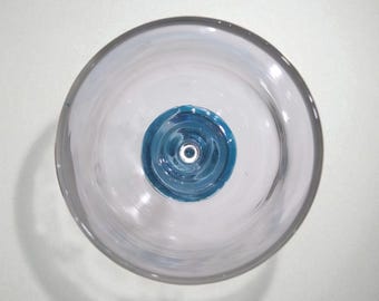 Ocean resin wine glass