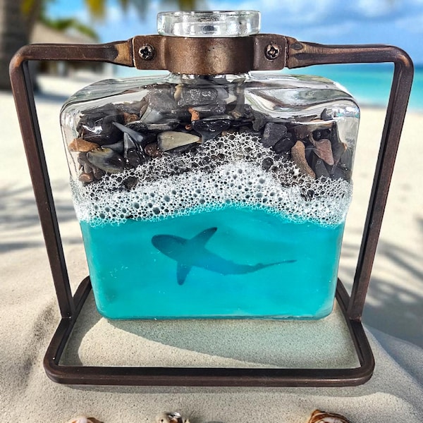Shark tooth jar multiple uses