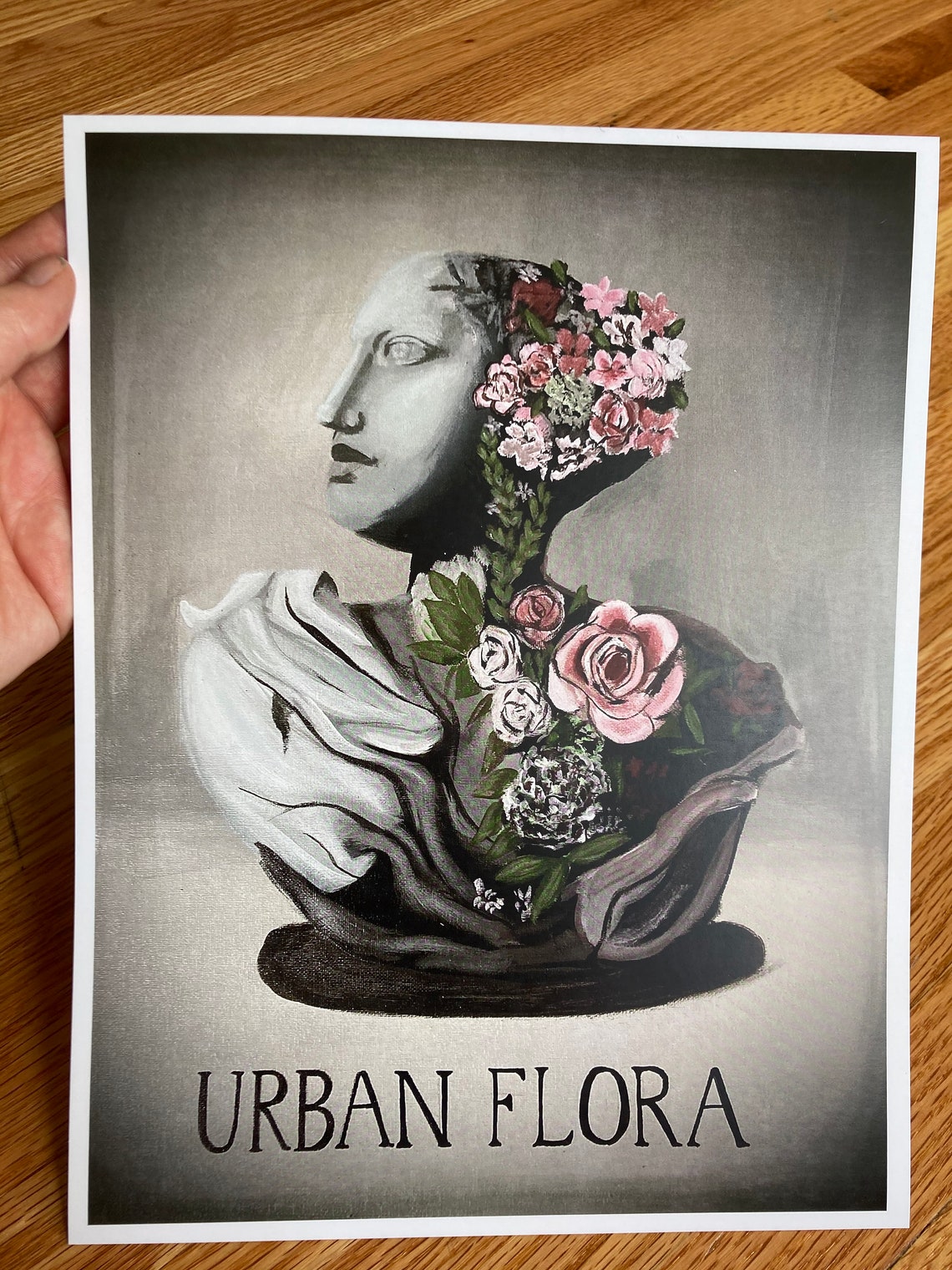Urban Flora Album Pintura Impresión Alina Baraz Etsy