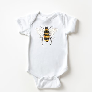 HoneyBee Baby Onesie® – Personalized Bee Unisex Onesie® – Bee Baby Shower Gift – Bee Gift for Baby – Cute Baby Onesie®