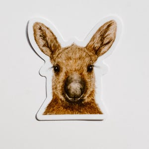 Moose Vinyl Sticker, Moose Decal, Moose Sticker, Waterproof Sticker, Waterbottle sticker, car decal, laptop sticker, bumper sticker
