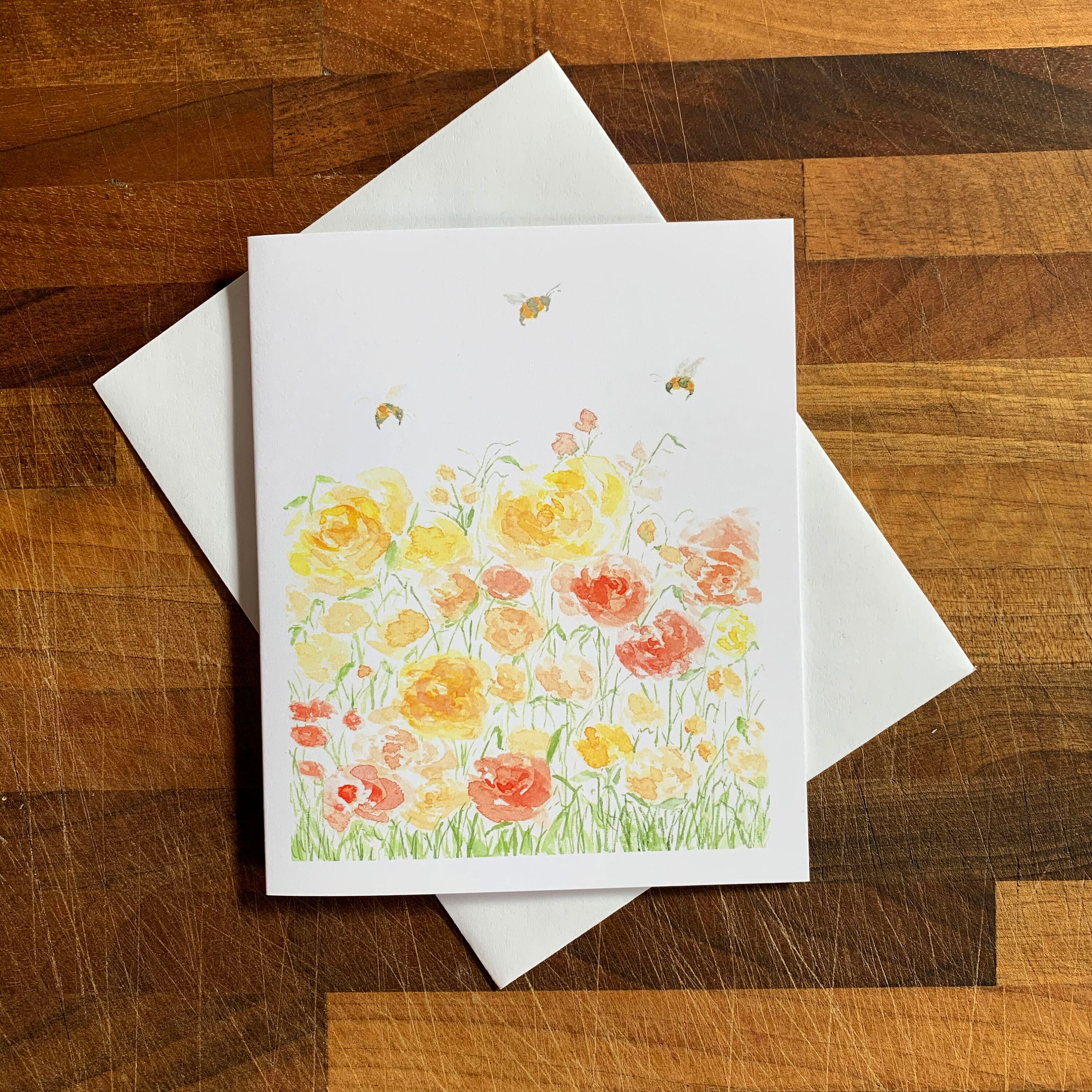Wildflower Card Set Etsy