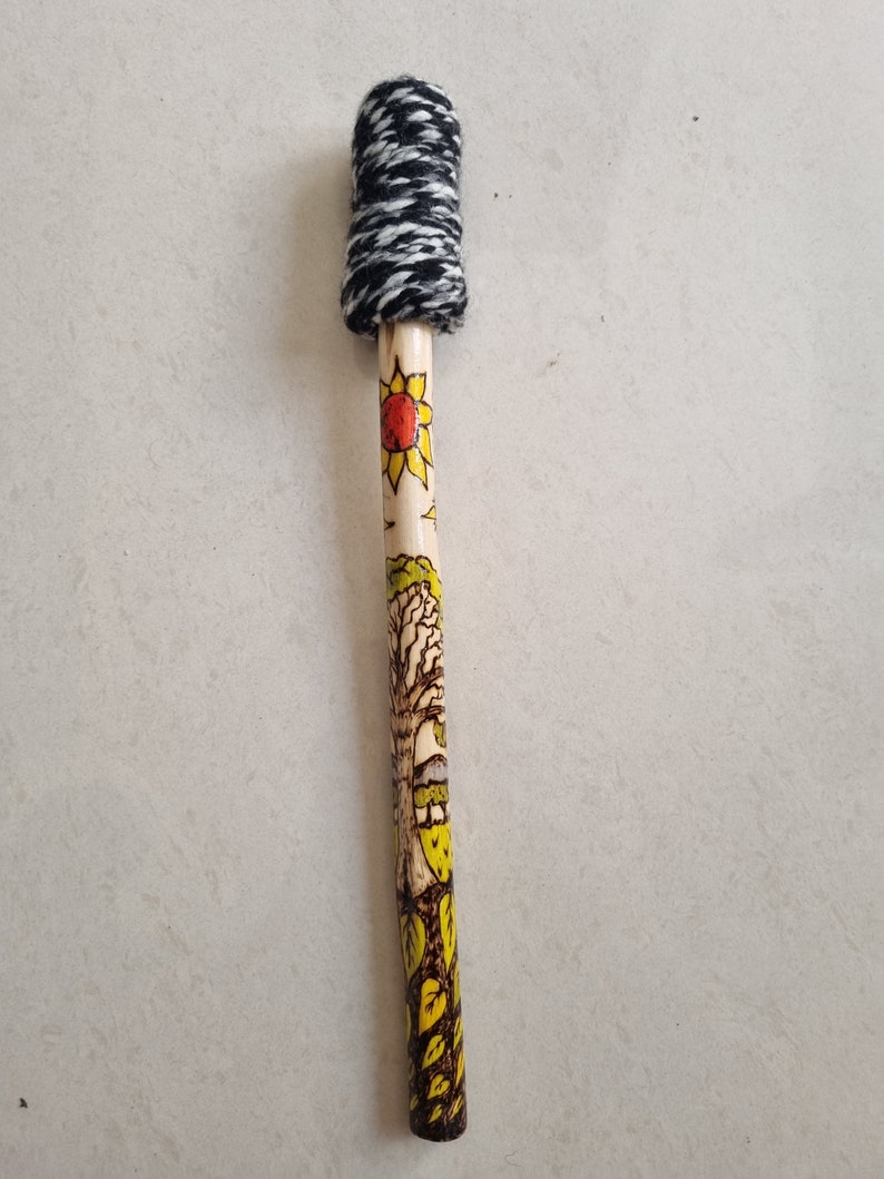 Vegan Drumstick Handcrafted Drumbeater for Shamanic Drum Etsy UK