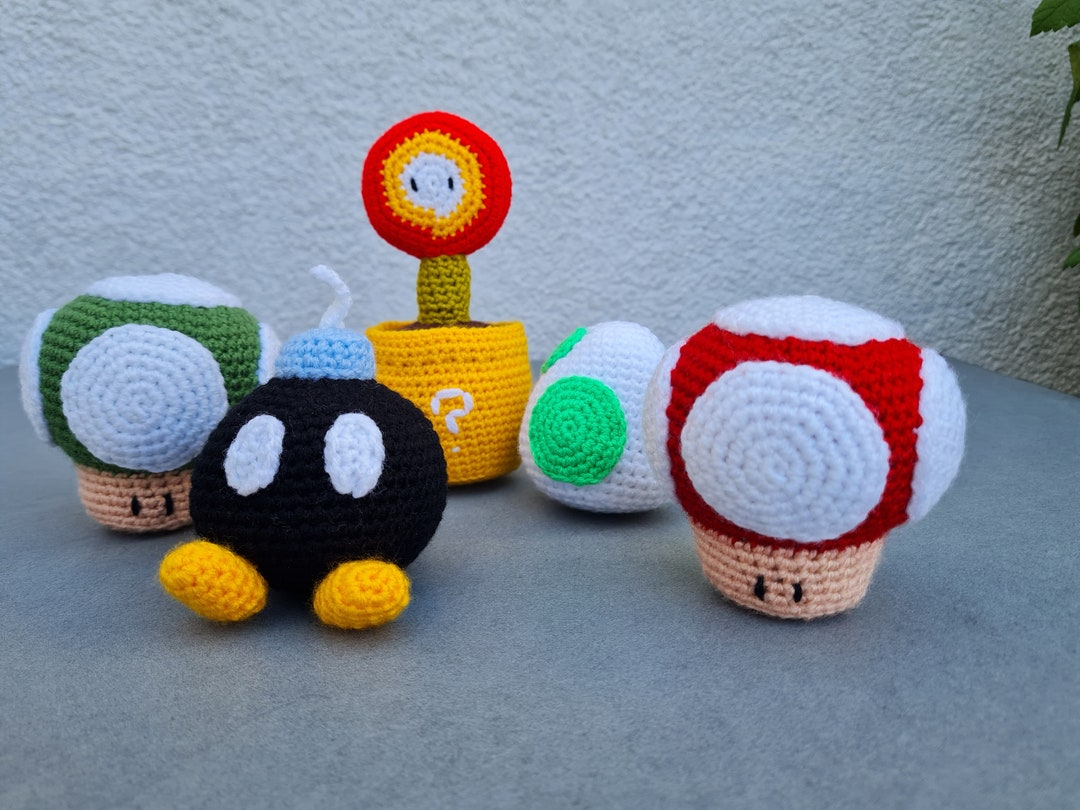 Super Mario Set, Nintendo Amigurumis Crocheted - Etsy
