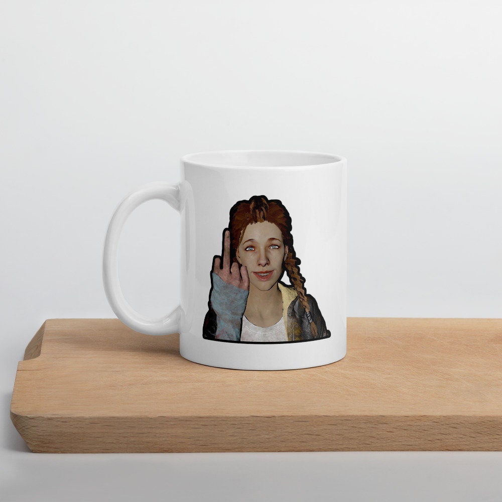 Dead By Daylight, dbd, dbd mug, dead by daylight mug, meg thomas, dead by  daylight perk, video game, dbd gift, gift, xbox, pc, ps4, slasher,
