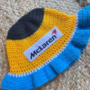 McLaren-F1 Crochet Bucket Hat