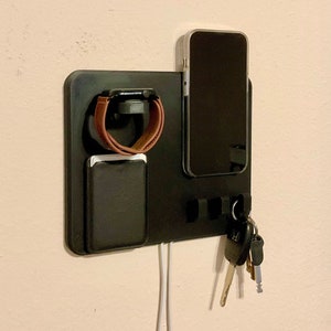 One Wall - MagSafe iPhone, Wallet, Apple Watch & Key Hook Wall Mount