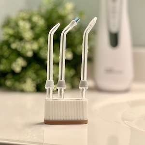 Modern WaterPik Tip Holder | Holds 4 Tips