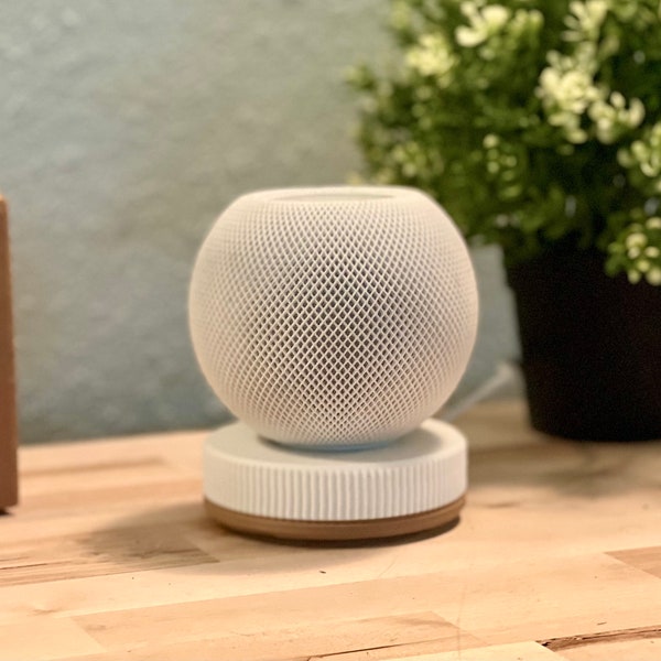 Modern HomePod Mini Cable Organizer Stand