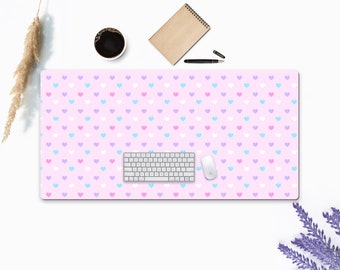 Cute Desk Mat, Mouse Pad, Desk Mat Extra Large, Colorful Boho Desk Mat, Large Desk Pad, Mouse Mat, Extra Large Mouse Pad, Desk Accessories