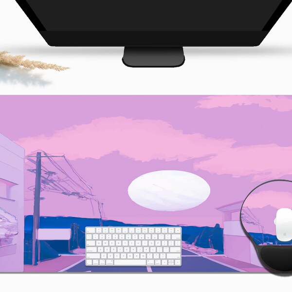 Anime Wrist Support Mouse Pad Etsy