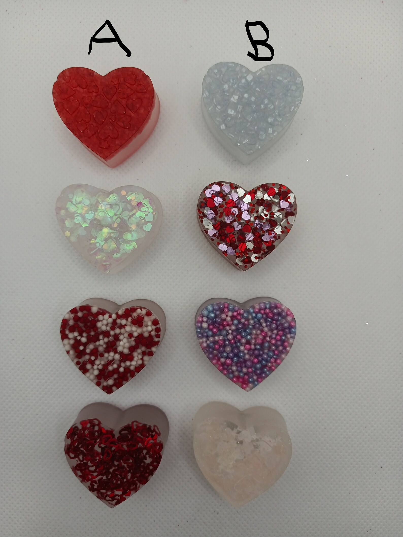 Heart Set of 4 Etsy