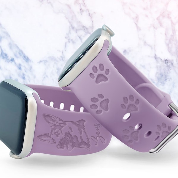 Dog Apple Watch Band Women Etsy