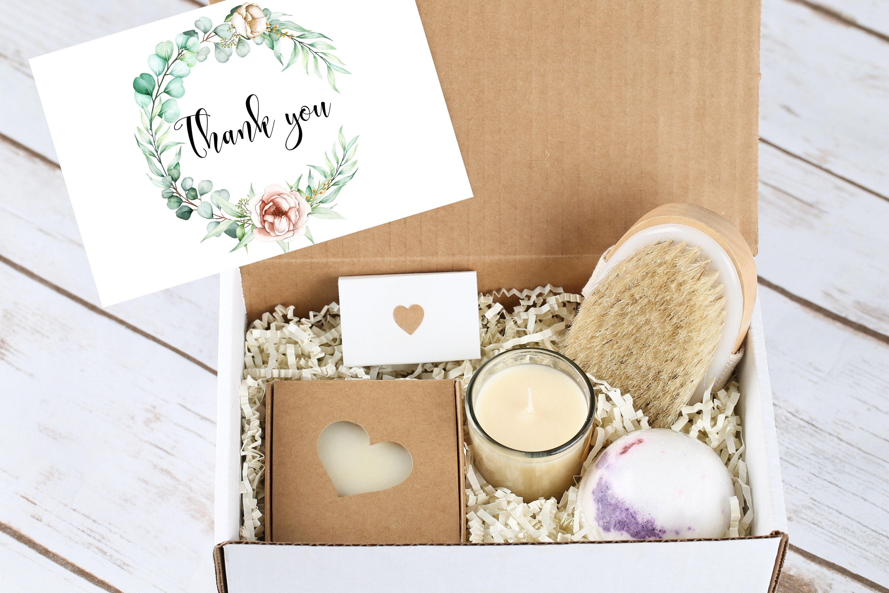 Thank You Gift Box Best Friend Gift Customer Appreciation Etsy