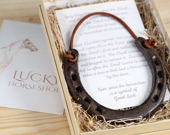 Retro Lucky Horseshoe Collantes Colgadores Niñas Pendientes Retro Lucky Horseshoe Collantes Colgadores Niñas Pendientes