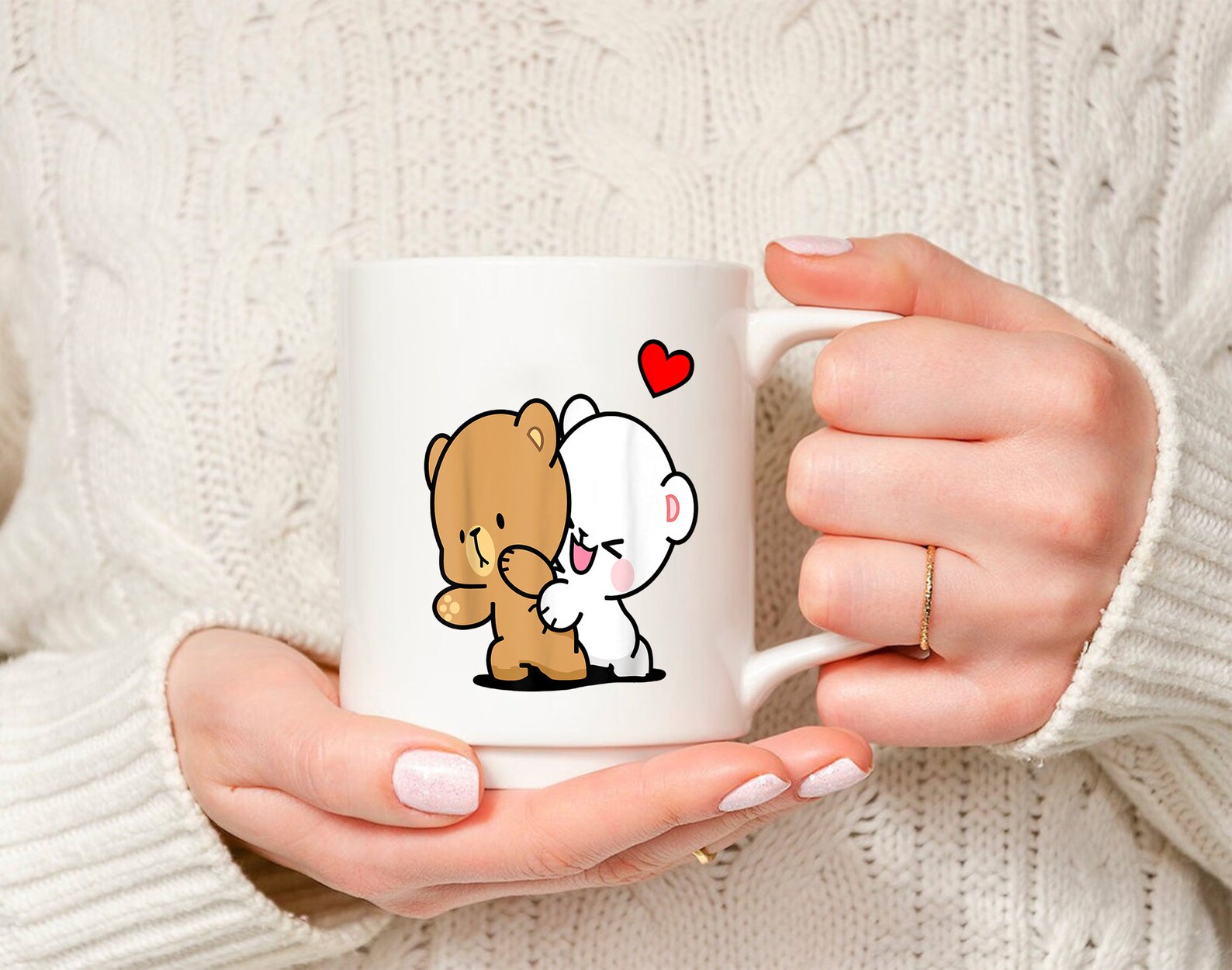 Milk Mocha Bear You 39 Re Mine Valentines Valentine Lovers Etsy