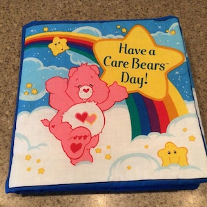 Have a Care Bears Day! fabric book