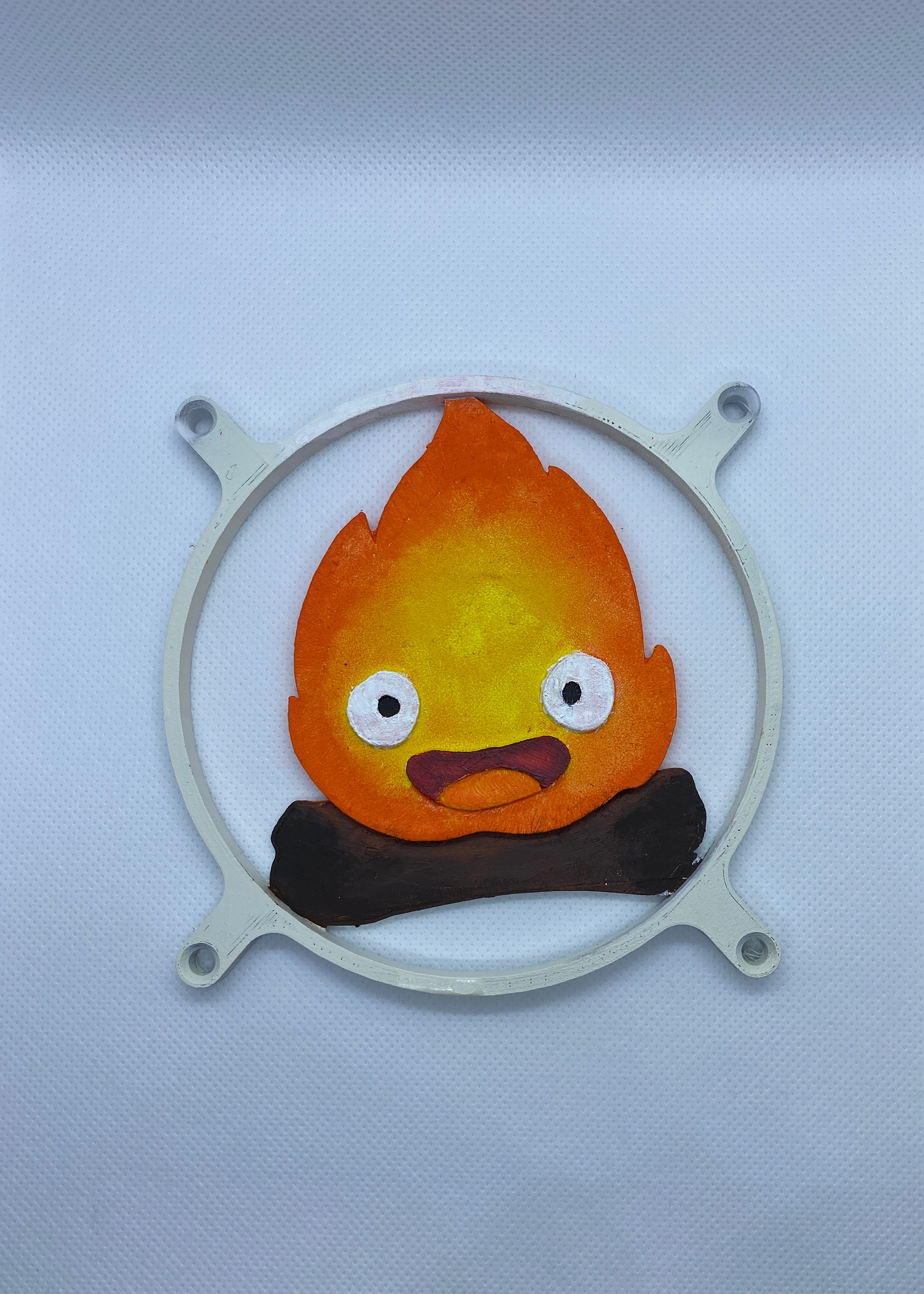Calcifer PC Fan Grill Etsy