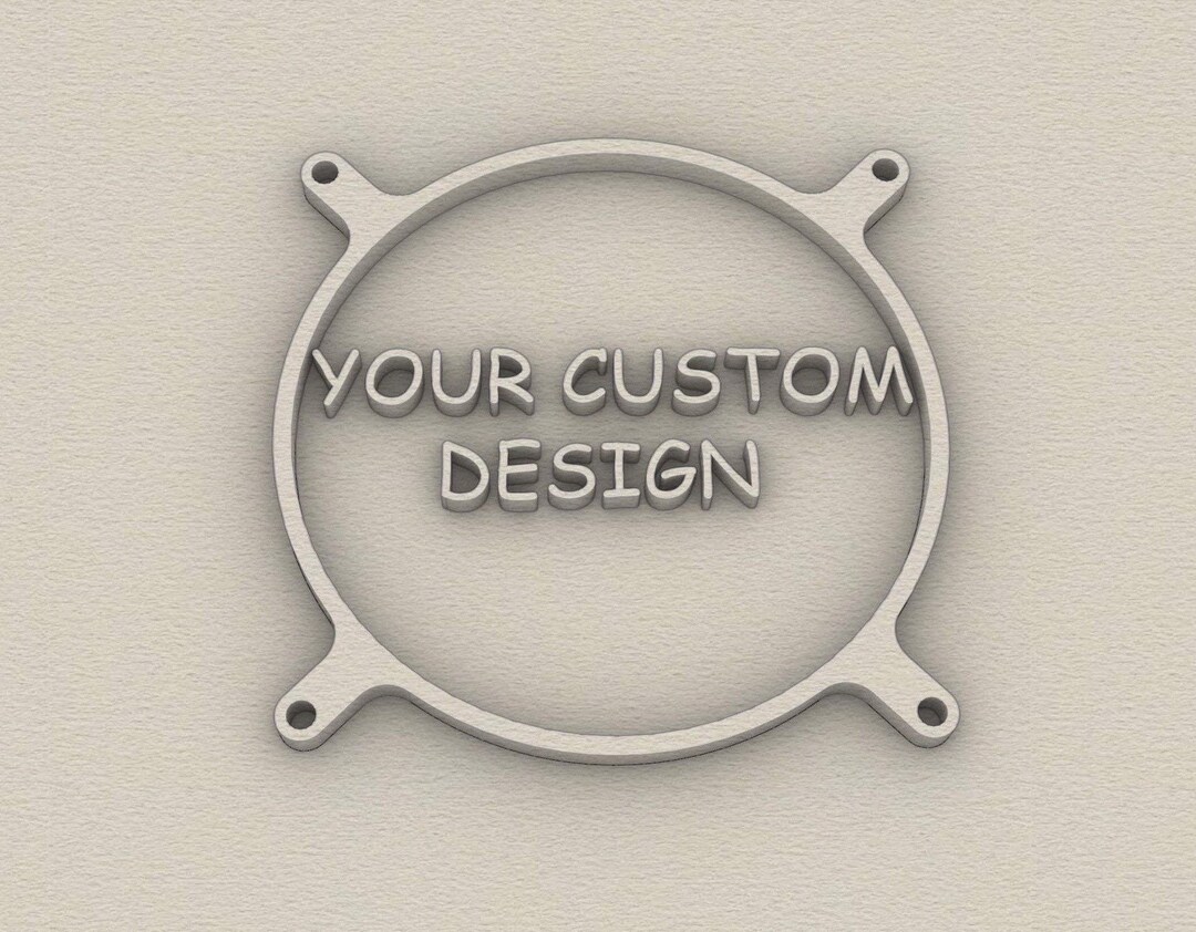 Custom PC Fan Grill Etsy