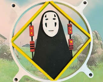 No Face Tokens PC Fan Grill