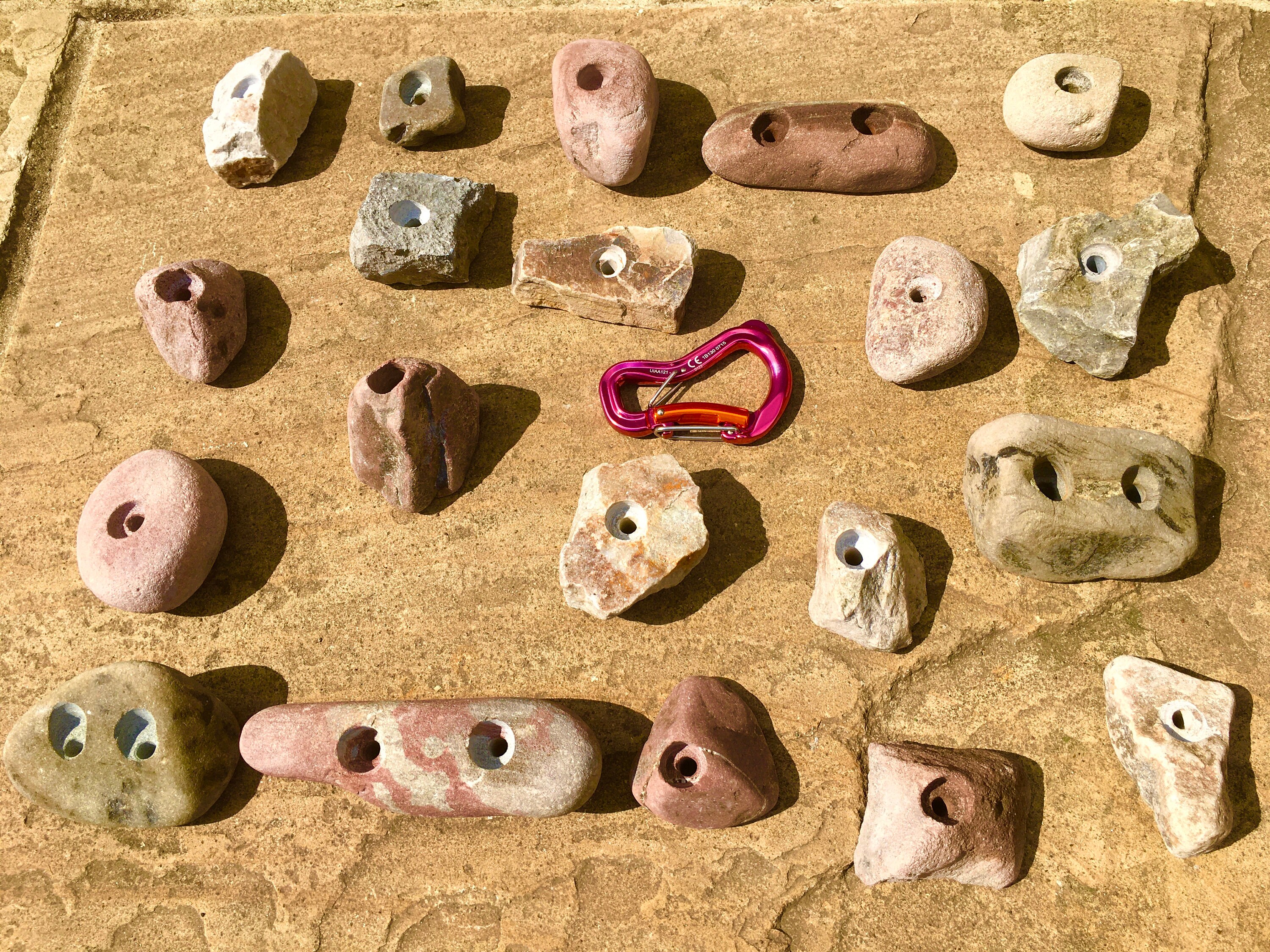 20 Real Rock Stone Climbing Holds With or Without Fixings - Etsy