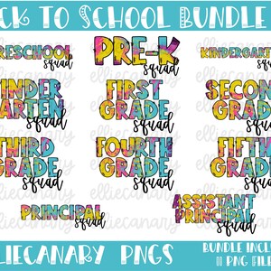 School PNG Bundle #5 Teacher Designs, Back to School, Digital Download, Sublimation Design