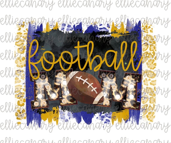 Sublimation Design Leopard Football Baseball Soccer Go Mustangs PNG Sports Mom Team Spirit Digital Download