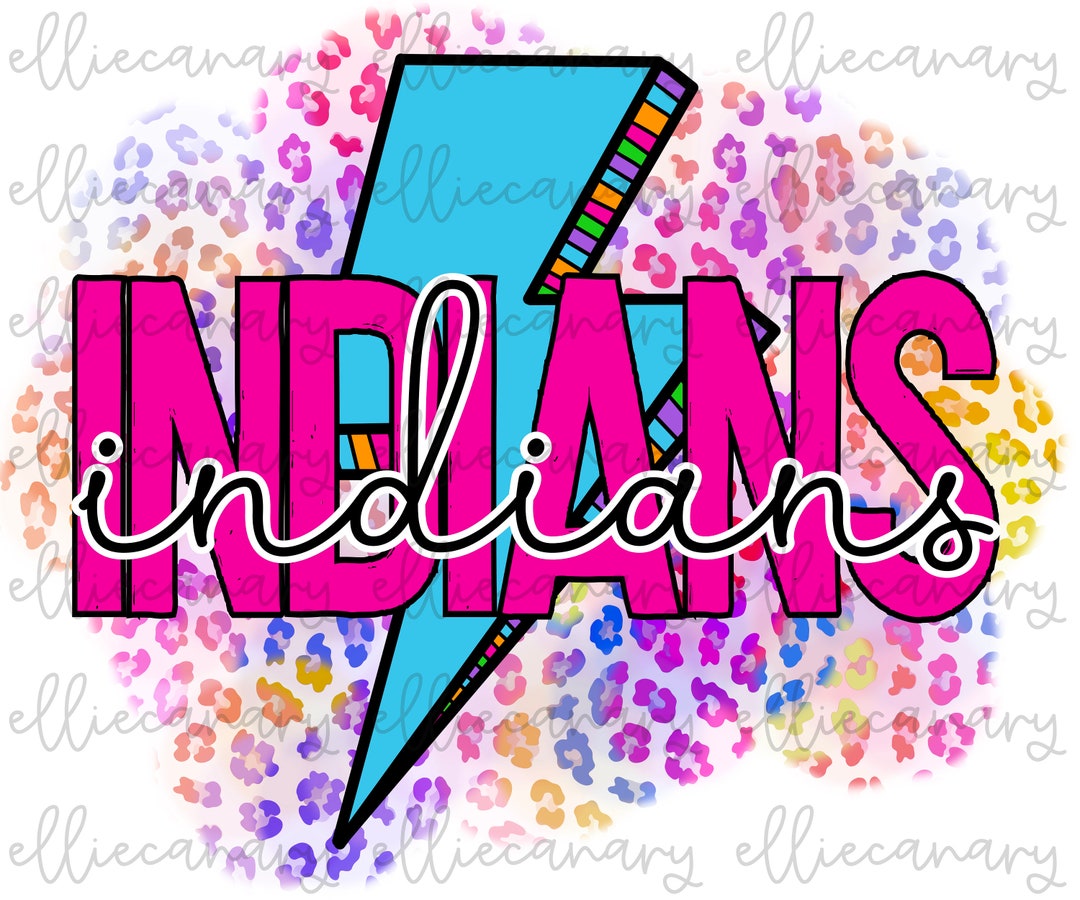 Go Indians PNG Sports Mom Team Spirit, Digital Download, Sublimation ...
